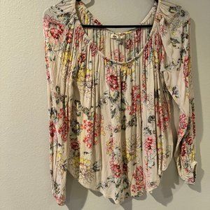Billabong Floral off the shoulders top